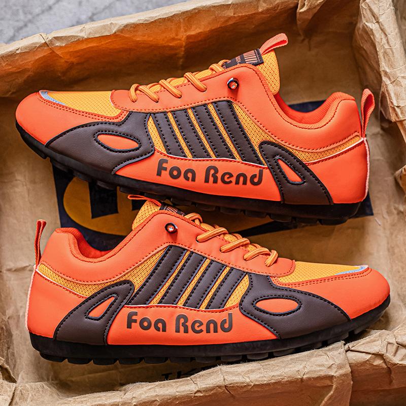 

Мужская обувь Кроссовки Повседневная обувь Роскошная Дышащая Мужская обувь для ходьбы Балетки Лоферы для мужчин Кроссовки Мужская обувь Хип-хоп Уличная одежда 45 оранжевый