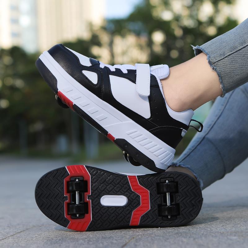 31-40 Jungen und Mädchen Vierrädrige Demontage Sport Rad Skate Mädchen Skates