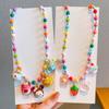 Colorful Cartoon Necklace & Pendant for Little Girls - Cute Baby Princess Jewelry Accessory