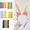 Plush Colored Twisting Rod Diy Simulation Strips Folding Rod Flowers Kid Toy
