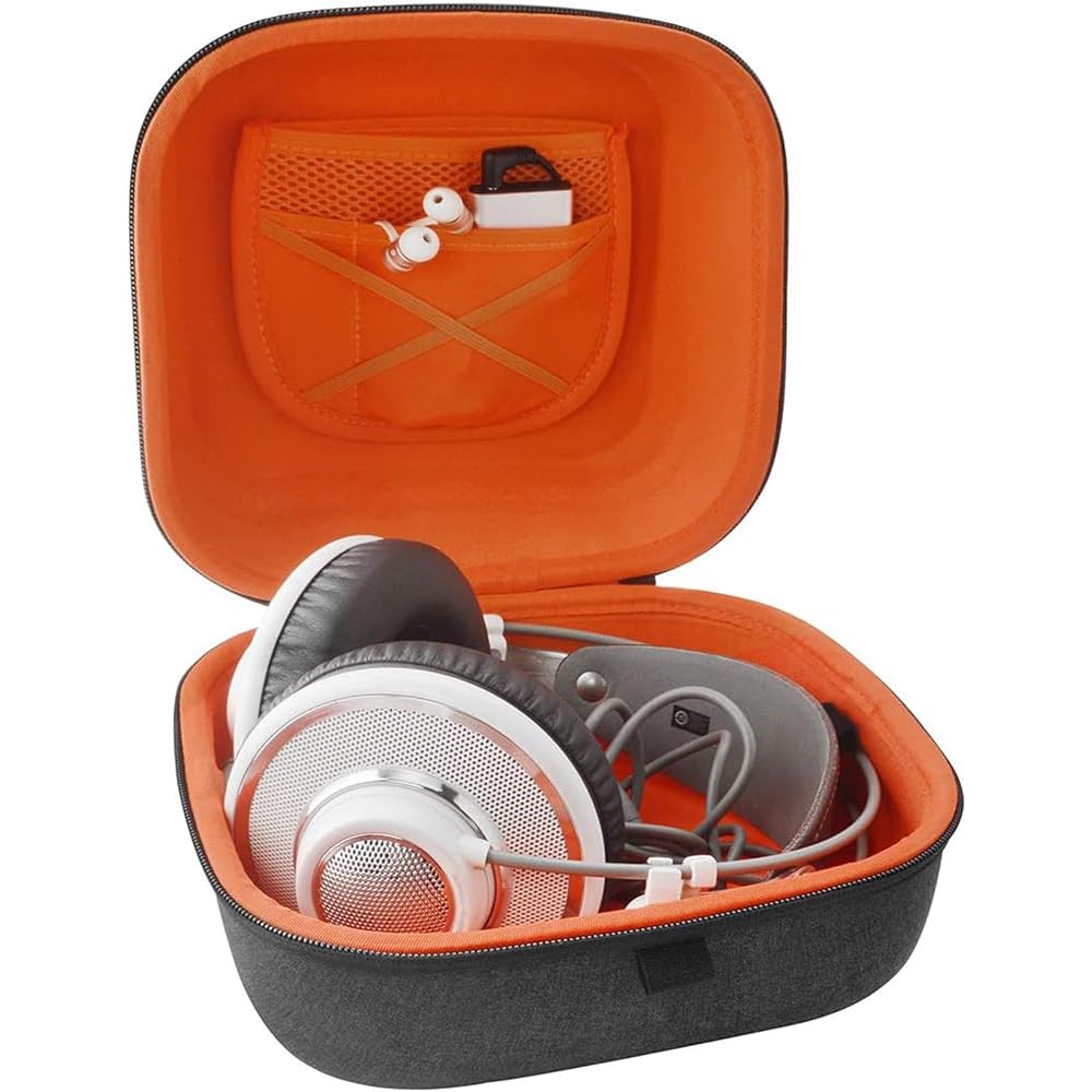 AKG Q701, K701, K702, K712, K601, K603, K612, K550, K551 headphone carrying case/bag with room fo...