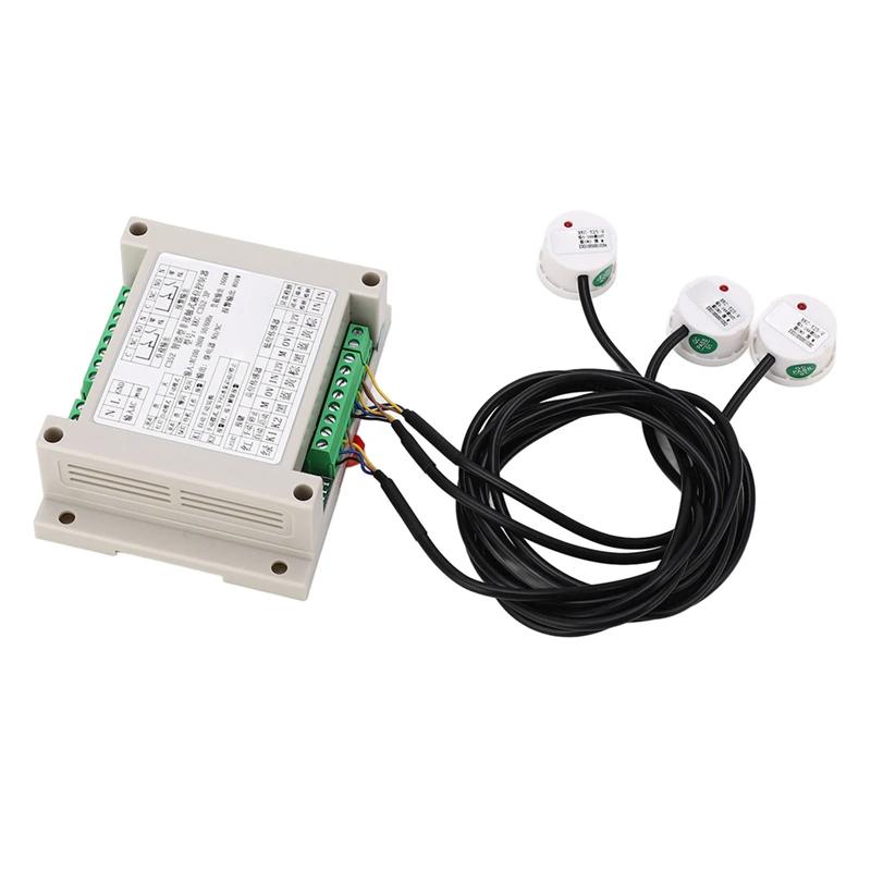 

A95I-Non-Contact Liquid Level Controller Water Pump Water Level Switch For Tank Water Automatic Filling білий