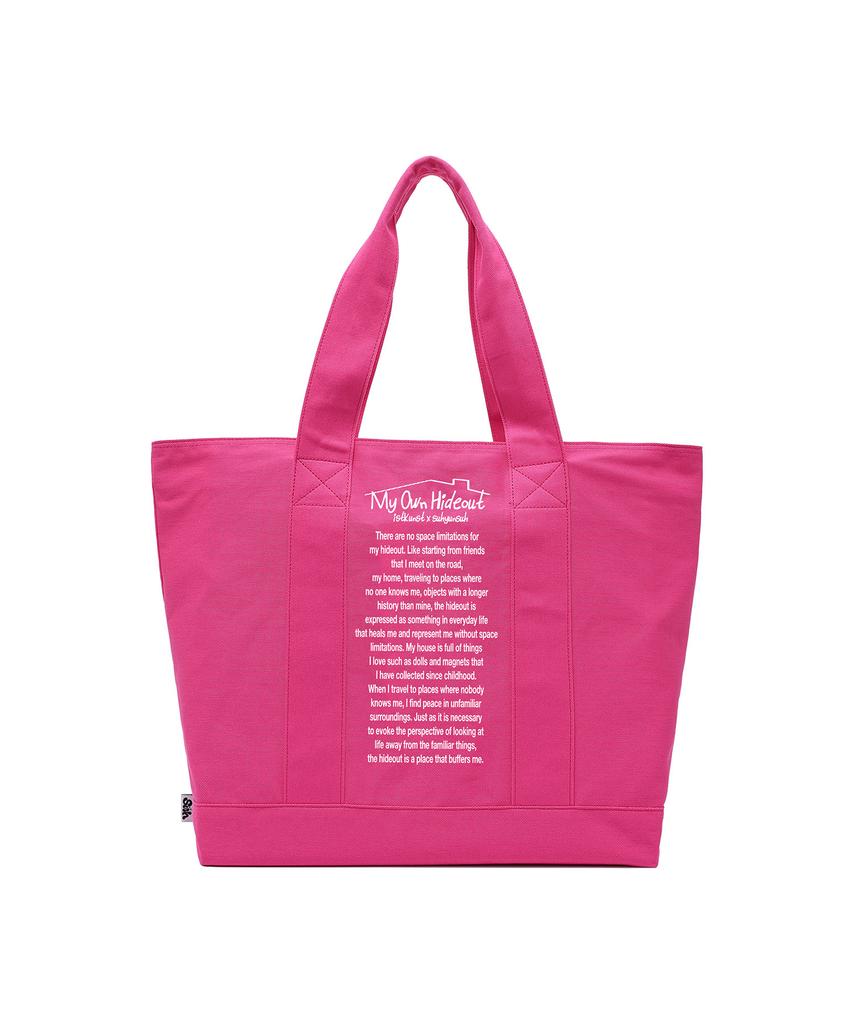 Istkunst [Ikxsuh] Canvas Tote Bag_Pink(Ik2Dmmab43C)