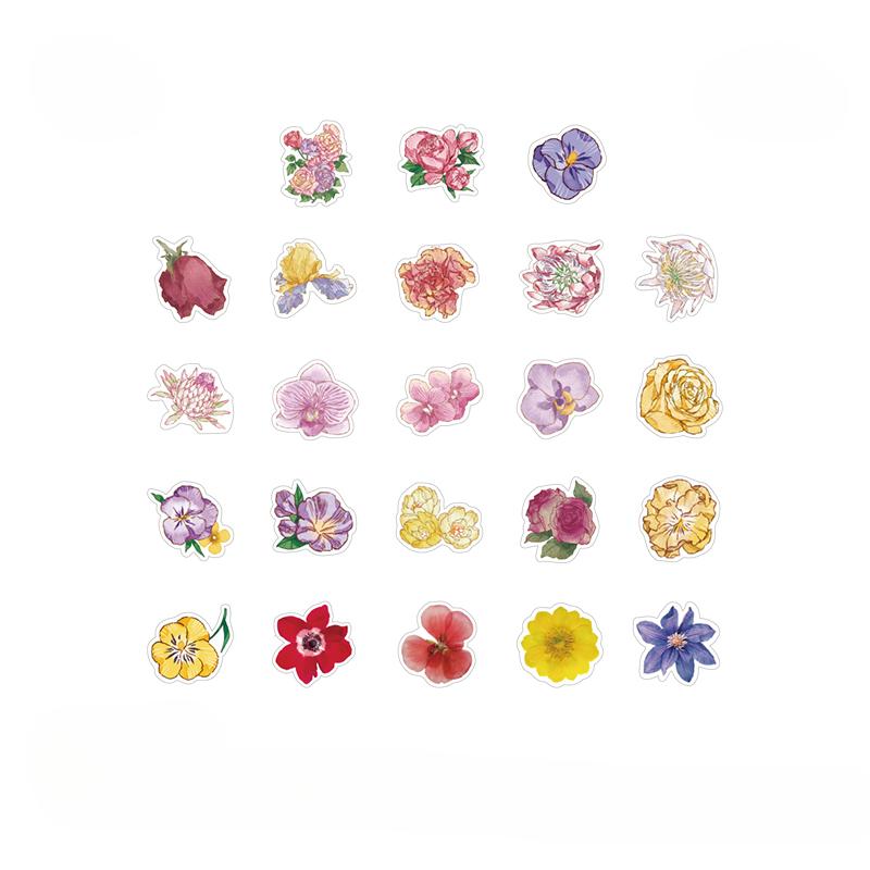 46 Pcs/box Mushroom Collection Decorative Stickers Scrapbooking Diy Stick Label Diary Stationery Album Journal Sticker