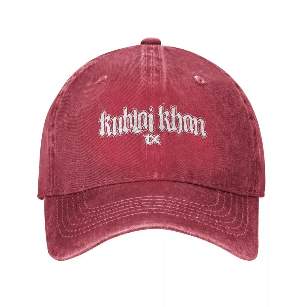 Kublai Khan TX Baseballkappe benutzerdefinierte Mütze Bergsteiger-Ikone Kappe Unisex Hüte Damen