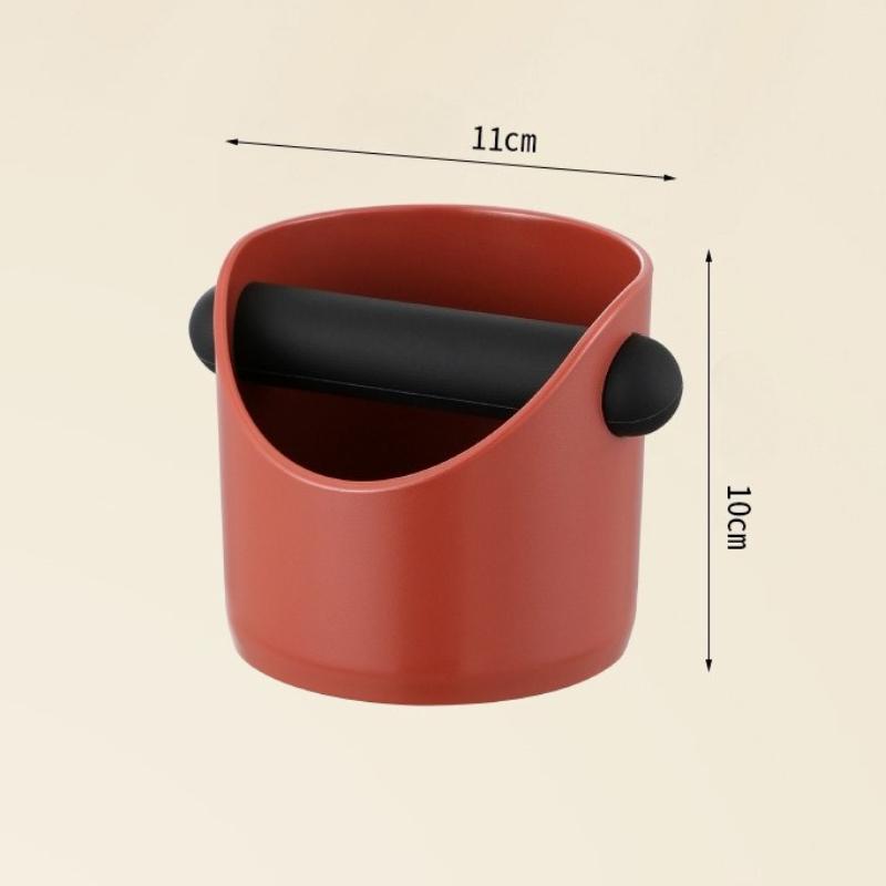 Premium Coffee Knock Box Espresso Grounds Container Dump Bin Bucket Anti Slip Powder Beveled Residue Barista Accessories Tools