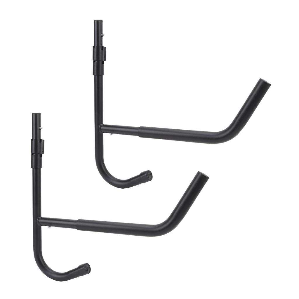 Wall Mount Kayak Storage Rack 90 Degree Rotation Garage Canoe Hanger Hooks for Any Sized Kayaks Canoes Boat Black