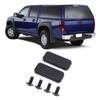 6PCS Rear Door Mounting Plates with Screws 64658 for LEER 100XR 100XL 100XQ 180XR 180XL Series Truck Caps