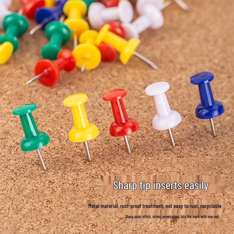 Deli Colorful Thumbtacks