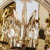 POWER Decorative Rotating Pendulum Desk Clock