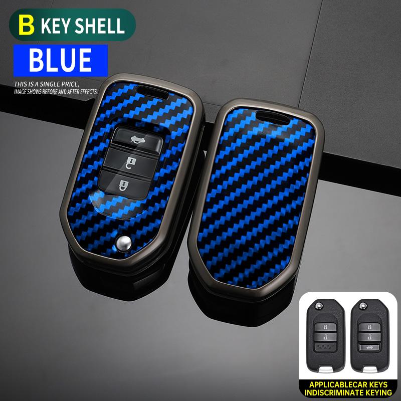 Custodia protettiva in lega per chiave telecomando auto per Honda Civic HRV CRV XRV CR-V Crider Odyssey Pilot Fit Accord 2 3 pulsanti
