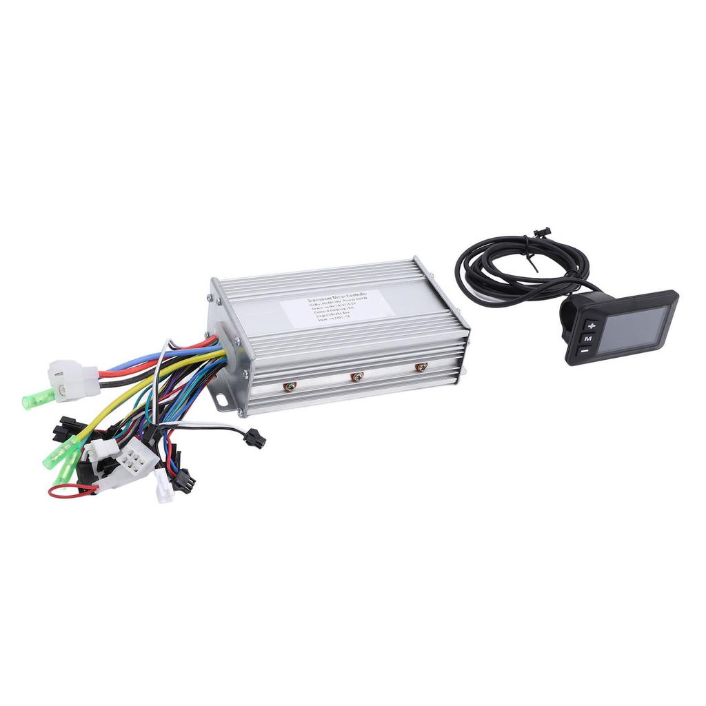 Bike Controller Display Kit 36V 48V 60V 500W 28A Bike Brushless Controller G51 LCD Display Meter for Modification