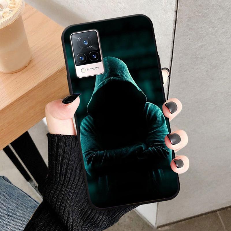 For Vivo V21 5G Case V2050 Silicone Soft Protective TPU Funda Cases for Vivo V21 4G Back Cover Bumper for VivoV21 V 21 5G V21E