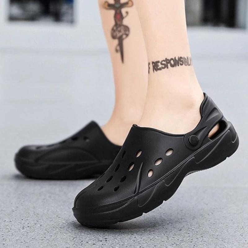 Fashion Outdoor Men's Sandal Beach Sports New Design 2025 Expensives Casual Eva Pvc Clearance Sale Daily Use Summer 39 Color Male Shoe