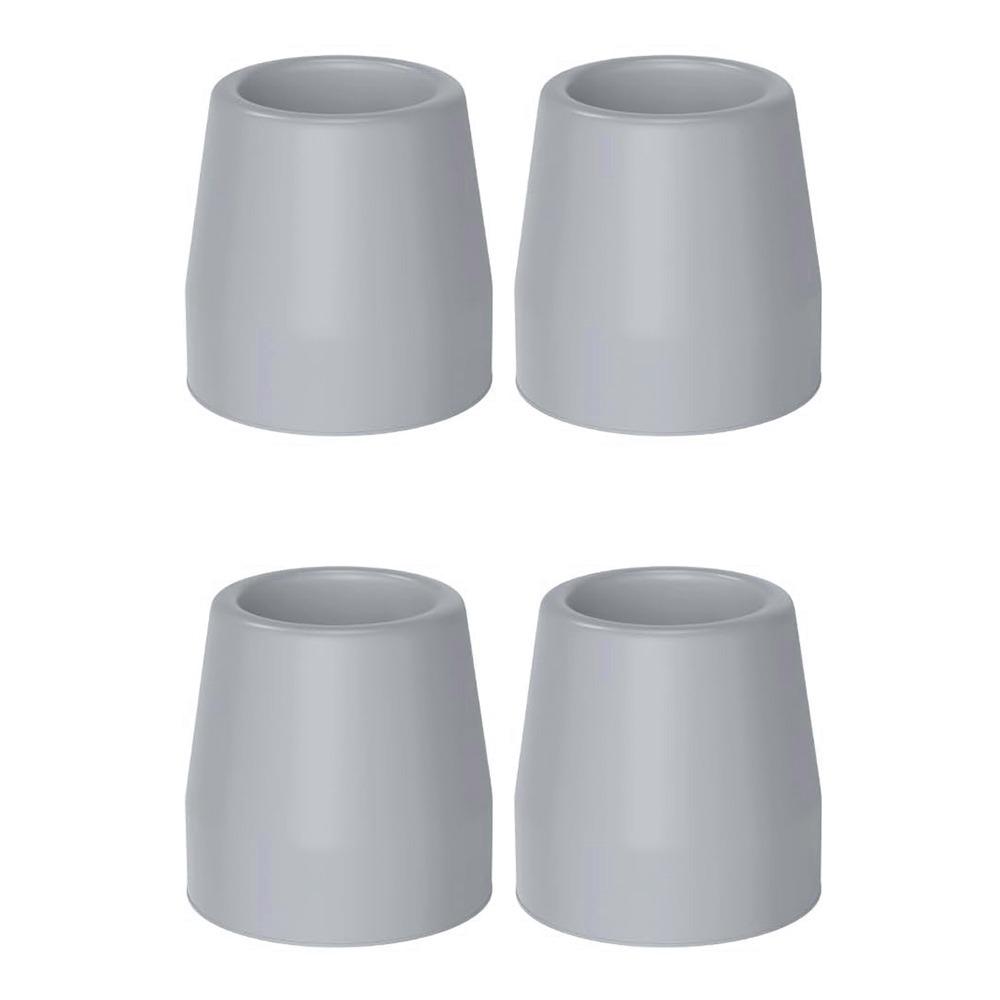 

Резиновые сменные колпачки Ножки 28 мм Чехол для ножек стула для душа Сиденье для ванны Табуреты серый