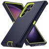 Rugged Military Armor Anti-Drop Phone Case for Samsung Galaxy S25 S24 S23 S22 S21 FE Plus Note 20 Ultra Hard PC Material Cover