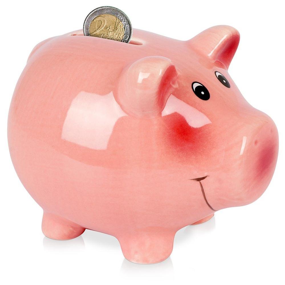 Super Merchant Keramik-Sparschwein Zum Öffnen Schweinchen 12 Cm