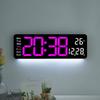 Large Display Multifunctional Wall Clock with Creative Backlight for Living Room - Model 5505
