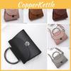 Trendy Lock Closure Pu Leather Handbag 2024 Versatile Commuting Urban Fashion