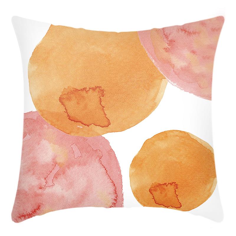 New Art Abstract Print Letter Print Pillowcase Home Sofa Cushion Cover