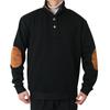 Spring and Autumn Splicing Small Checked Men's Long Sleeve Casual Top Embroidered Cardigan Pullover Sweater