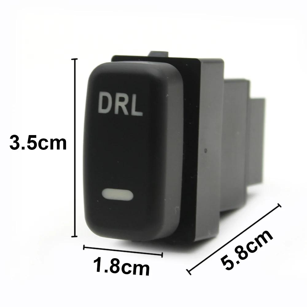 1Pc For Mitsubishi Pajero V73 V93 Lancer Outlander ASX L200 RED LED Key Switch Fog Light Daytime Running Light DRL Switch Button