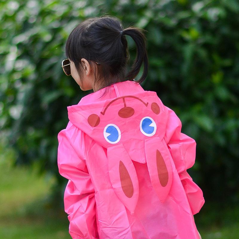 Poncho per bambini in stile giapponese e impermeabile da uomo e da donna in stile coreano con cartoni animati - Impermeabile e protezione UV