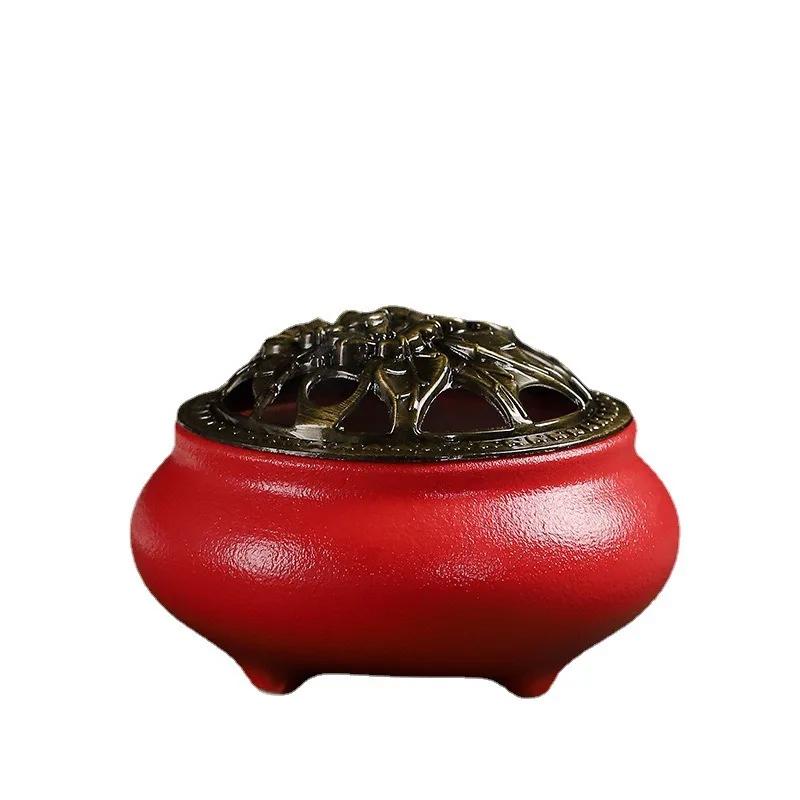 1pcs,Small Aromatherapy Stove,Ceramic Incense Burners,Creative Aroma Burners,Room Desktop Decoration