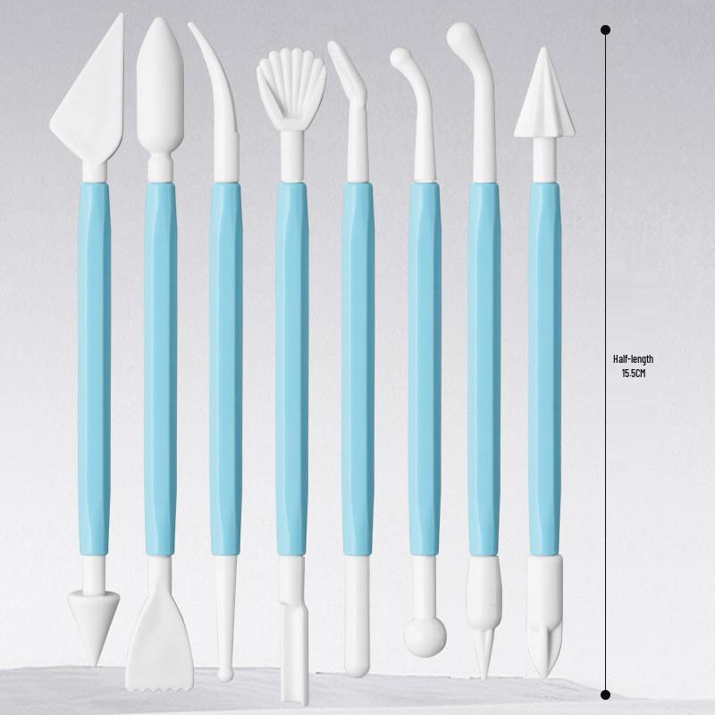 Pottery Clay Tool Kit - 5-Piece Set for Sculpting, Trimming, and Modeling