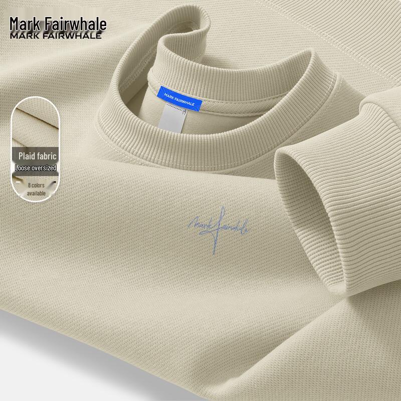 Mark Huafei Men's Crewneck Loose-Fit Sweatshirt