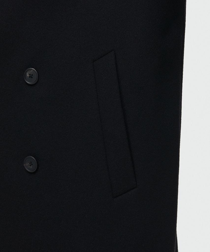 Musinsa Standard [Premium] 20% Cashmere Oversized Double Coat [Black]