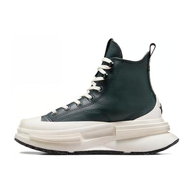 Run Star Legacy Leather Comfortable High-Top Casual Shoes Unisex Sneakers Green A07940C