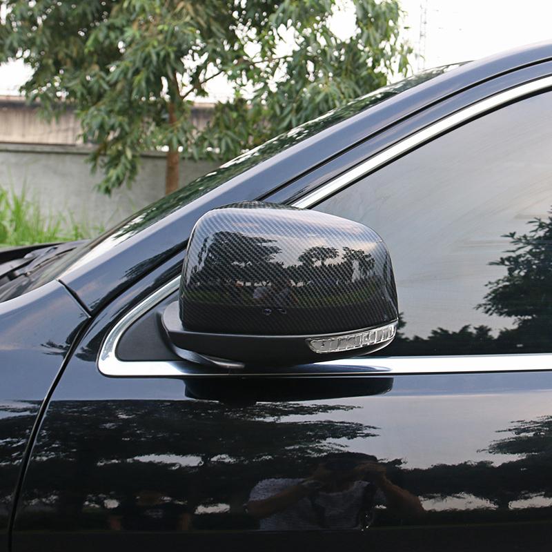 For Jeep Grand Cherokee WK2 2011 2012 2013 2014 2015 2016 2017 2018   ABS Car Rear View Side Mirror Cover Case Trims