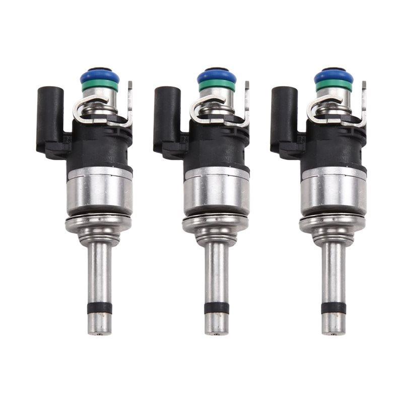 Fuel Injectors 3PCS H6BG-9F593-AA H6BG9F593AA H6BG-9F593-AB For Ford Focus IV 1.0 Ltr Engine