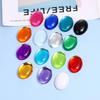 Oval Cat's Eye Acrylic Rhinestones for DIY Jewelry