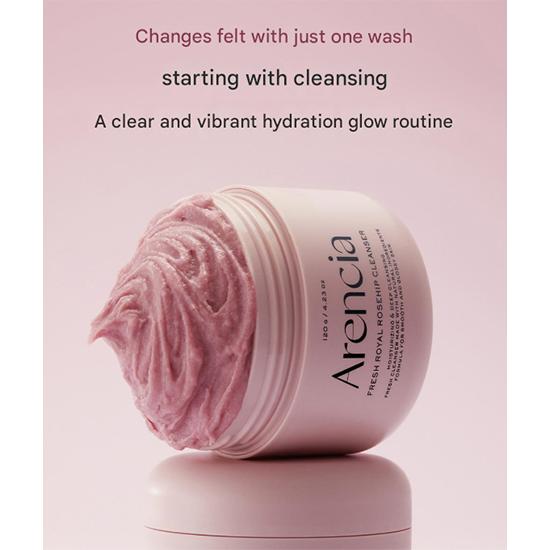Arencia Rice Cake Fresh Cleanser 120g (Green, Rosehip, Blue Hyssop) (9 Options)