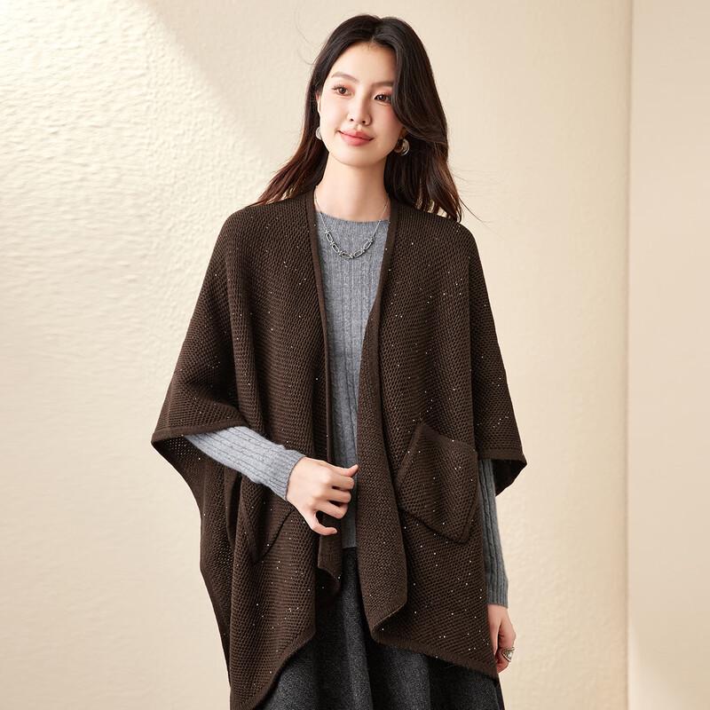 CARBAMMI Women's Loose Knit Cardigan