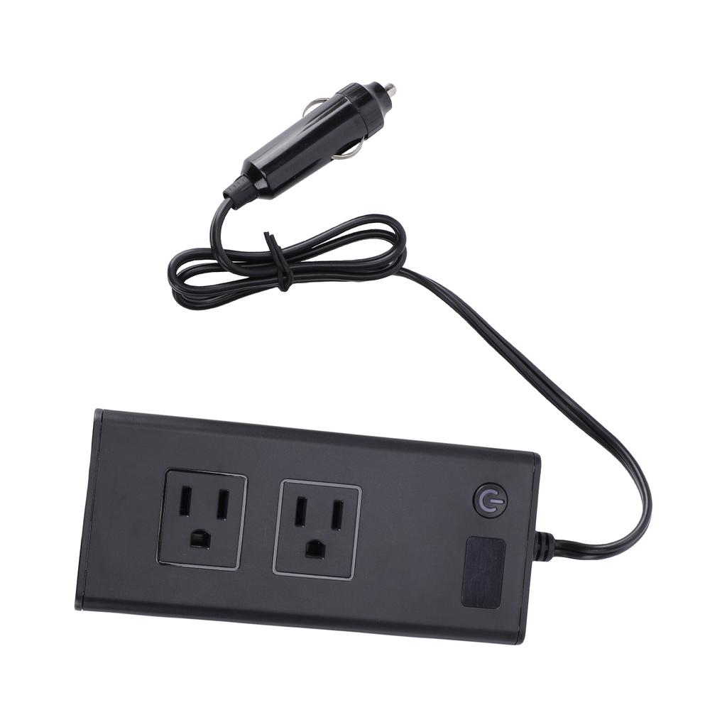 200W Auto  ,   12V zu AC-Steckdosen mit PD 20W und QC3.0 36W USB-Anschlüssen, Auto   Adapter für Laptop Handy Kamera