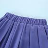 Montagut Girls' Summer 2-Piece Pleated Skirt Outfit