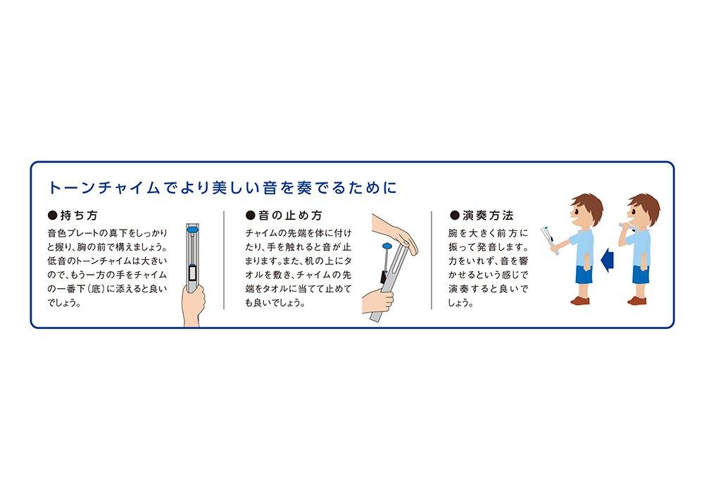 Suzuki Tone Chime 10 Sounds Set for Sound Play HB-100