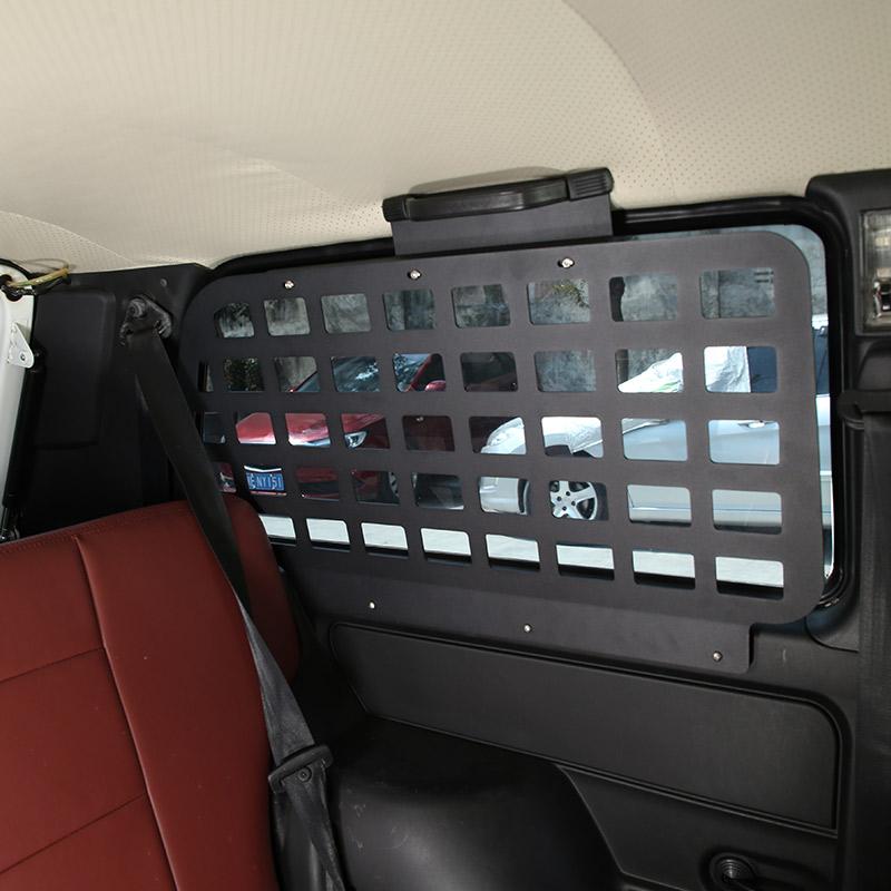 For LADA NIVA 4X4 2009-2019 Aluminum Alloy Car Trunk Side Window Storage Shelf Organizer Rack Hanging Bracket Car Accessories