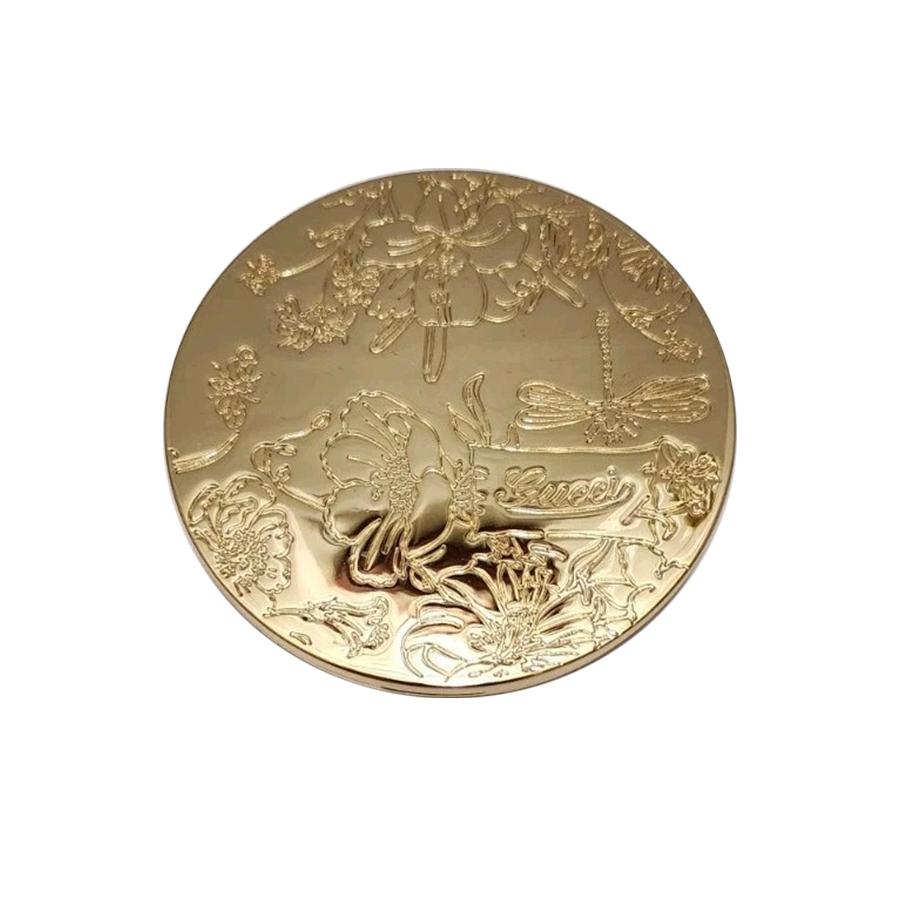 

GUCCI Висококласне Золоте Портативне Дзеркало для Макіяжу, Інструмент для Макіяжу Складне Дзеркало, Макіяж для Підправки, Зручне для Носіння, та Подарунок на Свята золотий