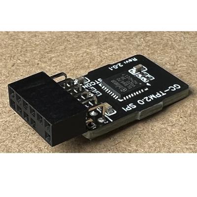 1 X 2.0 TPM Module Fit For GIGABYTE GC-TPM2.0 SPI 2.0 TPM Module (12 Pin 12-1)