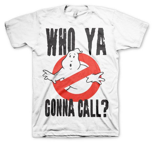 Officially Licensed Ghostbusters Who Ya Gonna Call 3XL 4XL 5XL Mens T- XXXXL