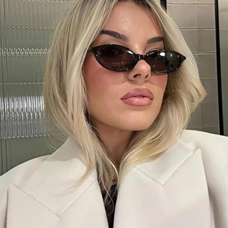 Small Round Sunglasses UV400 Protection for Women Men Travel Oval Frame Gafas De Sol Mujer Fashion Eyewear