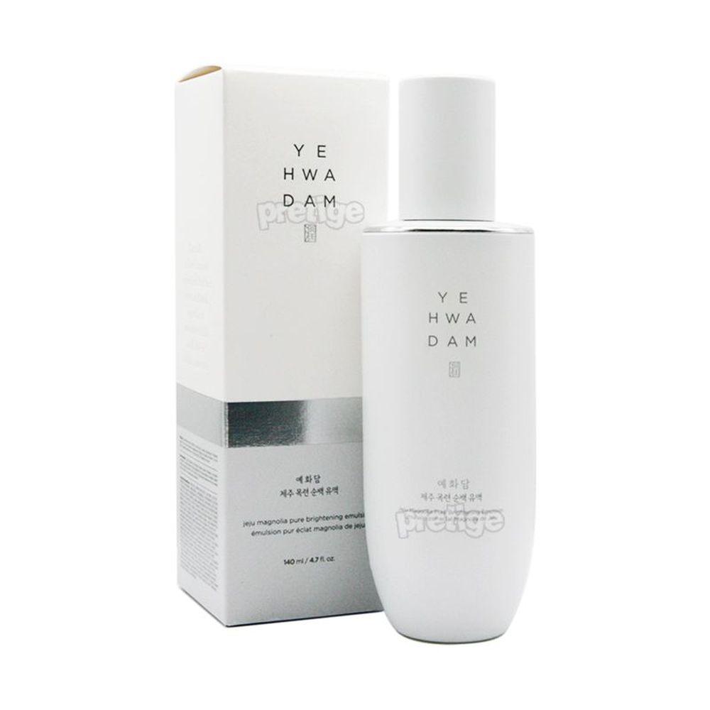 The Face Shop Yehwadam Jeju Magnolia Pure White 2 Types - Sap 160ml + Emulsion 140ml