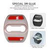 AAOB1 4pcs for KIA KN K3 K4 KX7 R Rio Soul Carens Forte Optima Cerato Stinger Sportage Car Door Lock Cover Protector Emblem Stickers