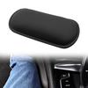 Car Knee Cushion Pad, Soft Leather+Memory Foam Car Knee Pads, Universal Car Elbow Armrests Pads Car Accessories Interior for Most Vehicles (Black)