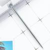 1 Piece Diamond Mouse School Pen Bullet Point Metal Ballpoint Pen Black Writing Pen For Student Rose Gold Stationery