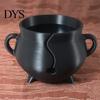 Yarn Storage Bowl 3D Printed Bowl, Smooth Rotating Circular Knitting Tool for Crochet Accessory Gift Thread, Tangle Free Holder Weaving Supplies Dark